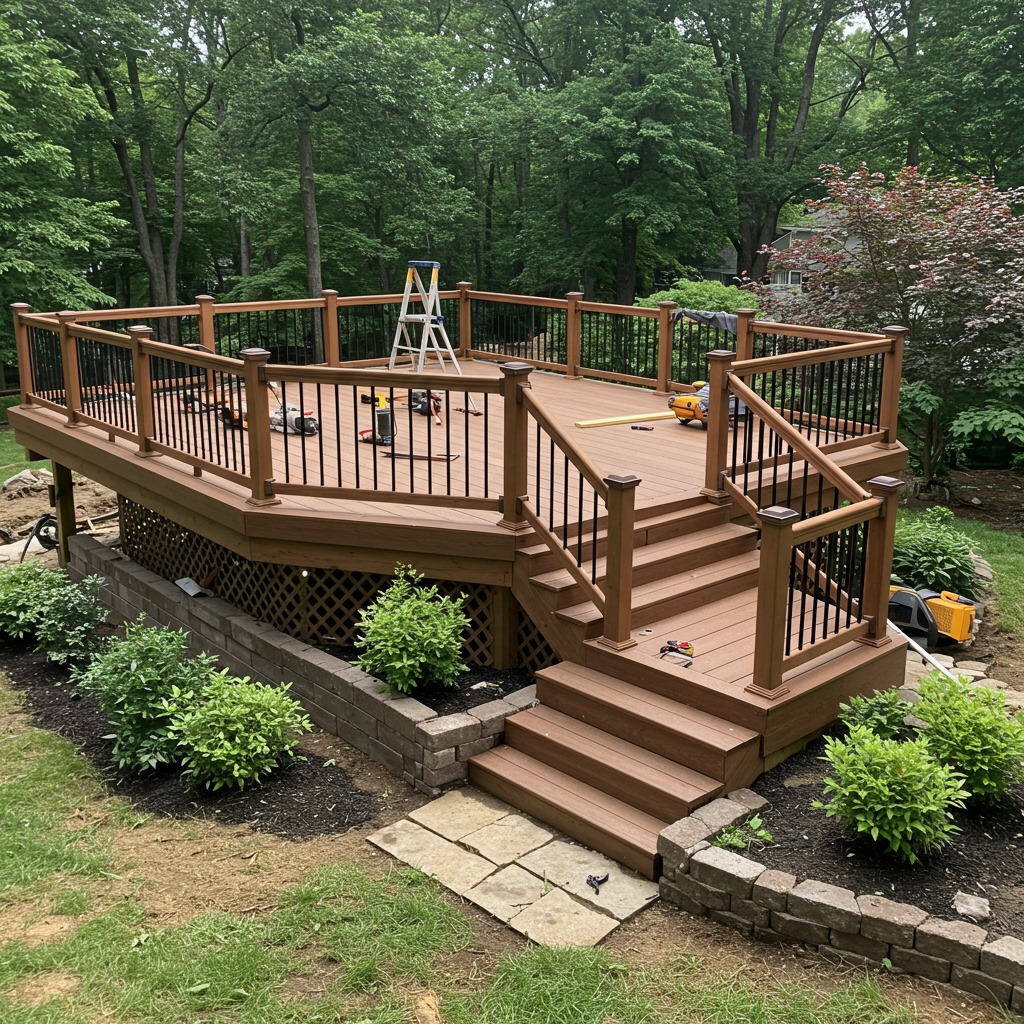 Custom Deck Construction